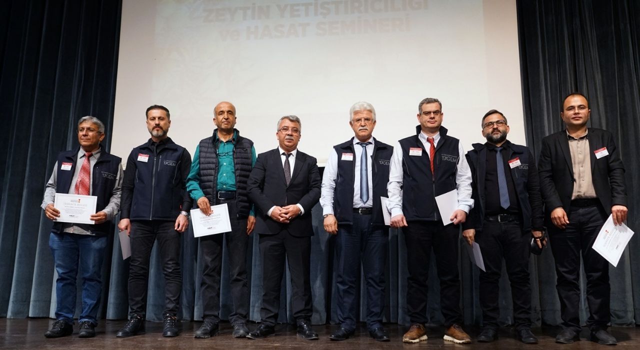 Kahramanmaraş’ta Zeytin Yetiştiriciliği ve Hasat Semineri Yoğun İlgi Gördü