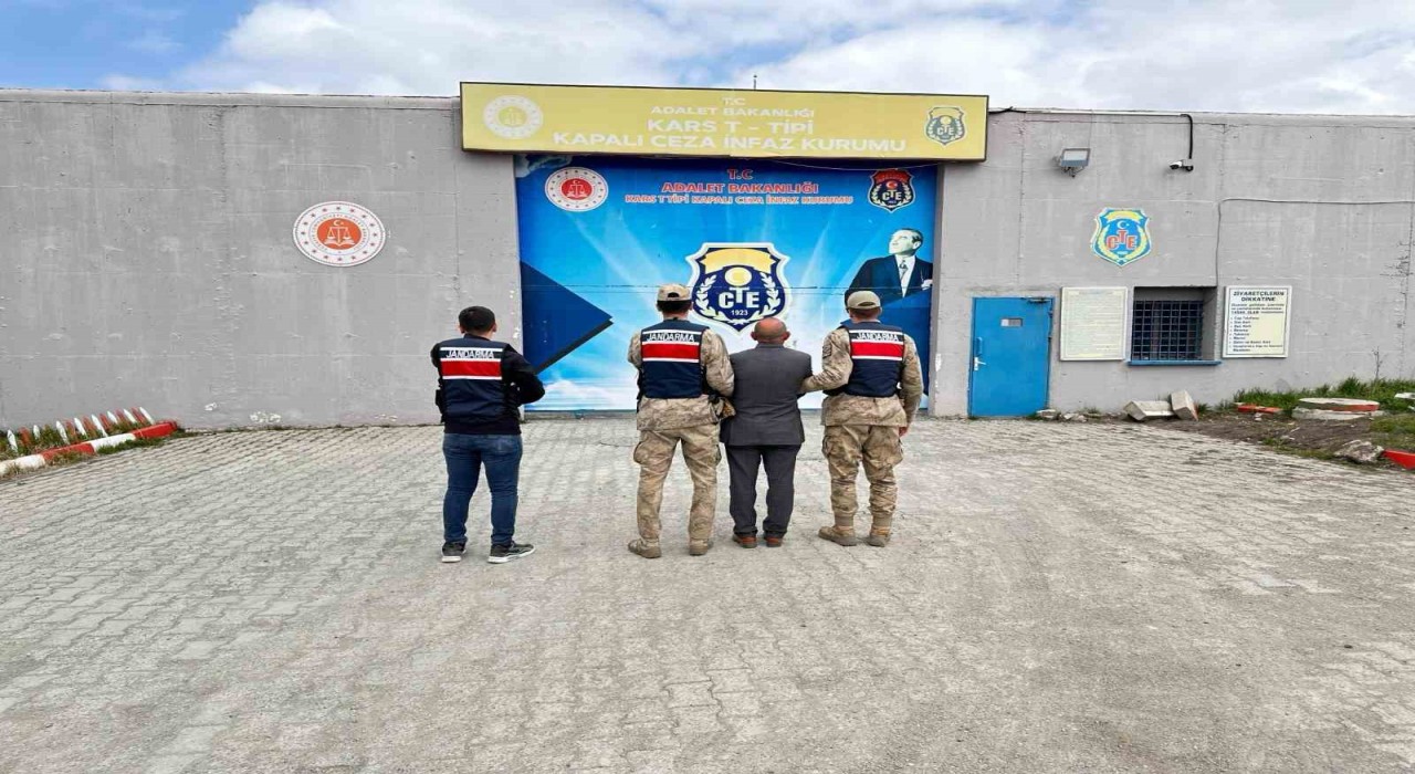 Karsta hapis cezası bulunan 1 kişi yakalandı