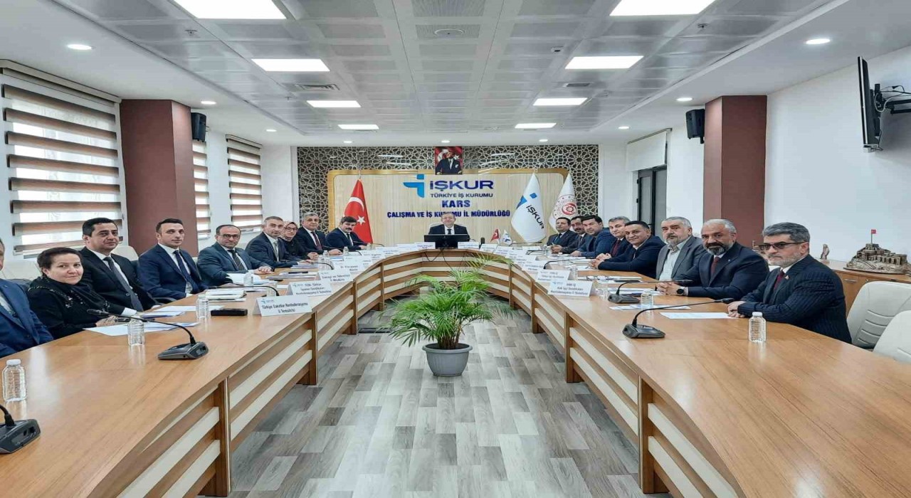 Karsta İl İstihdam ve Mesleki Eğitim Kurulu toplantısı yapıldı