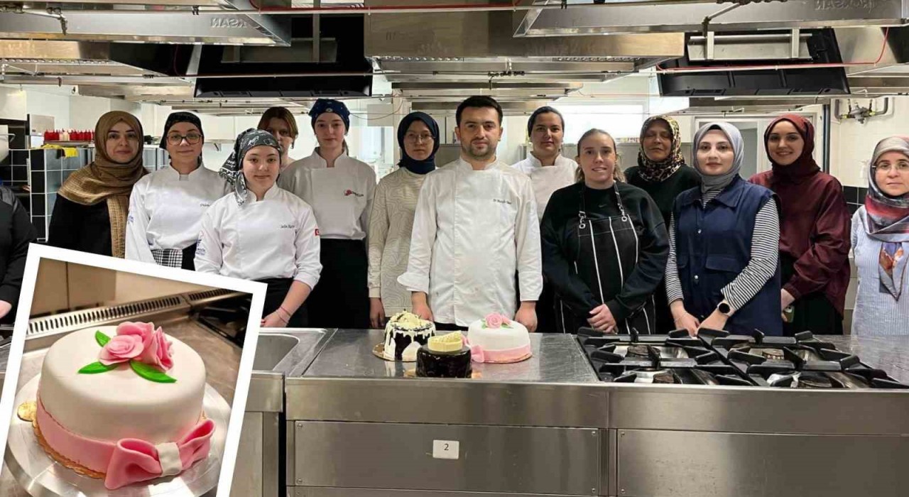 KASEMde Kendi Yaş Pastalarını Yapıp Sertifika Aldılar
