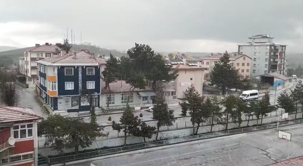 Kastamonuda dolu yağışı etkili oldu
