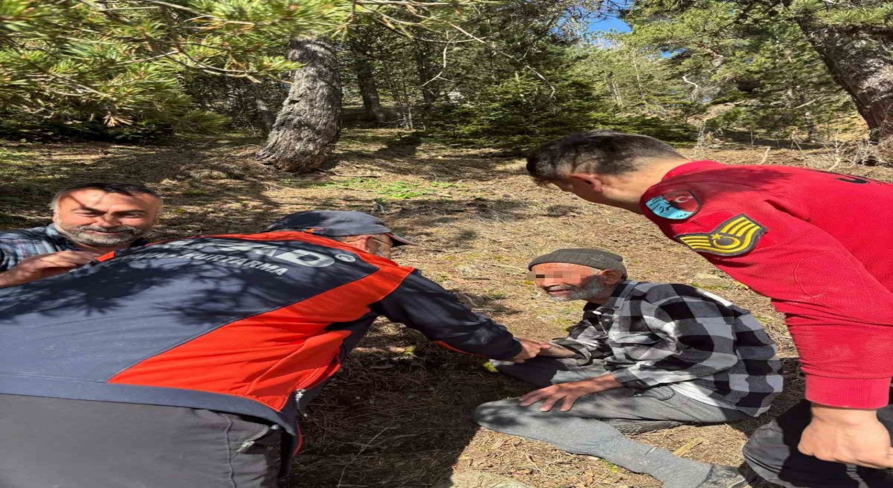 Kastamonuda kayıp olarak aranan şahıs, sağ olarak bulundu