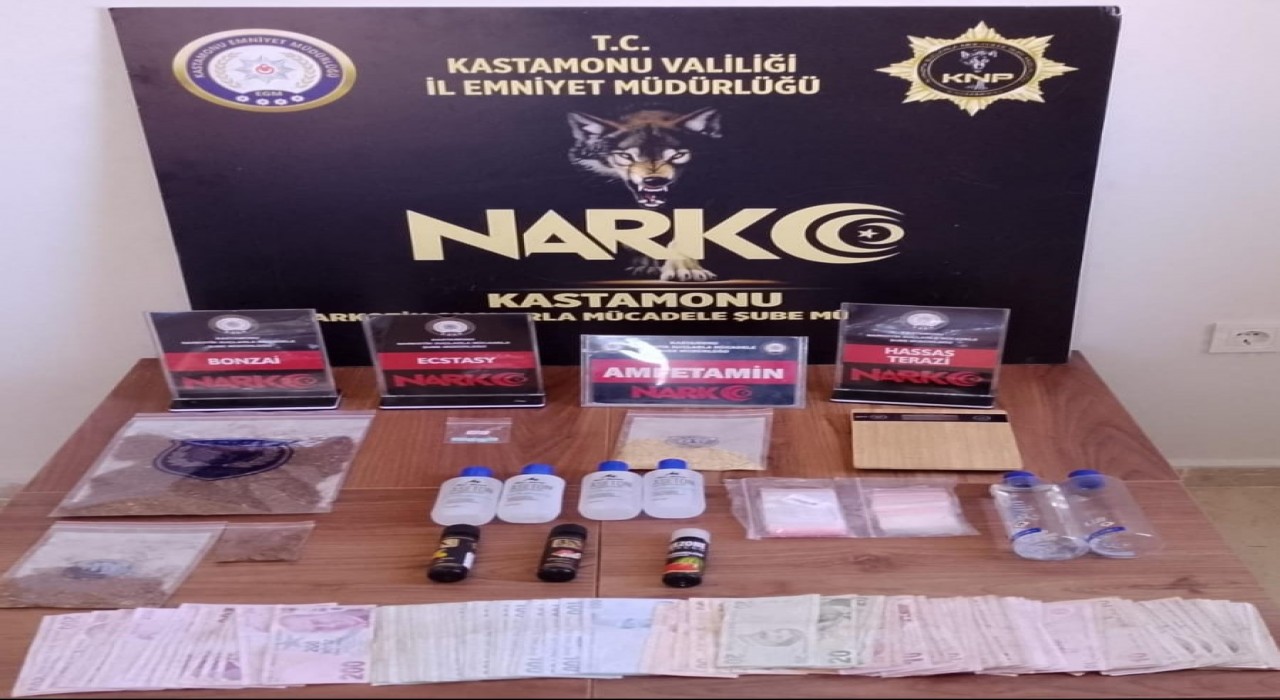 Kastamonuda uyuşturucu operasyonu: 1 gözaltı