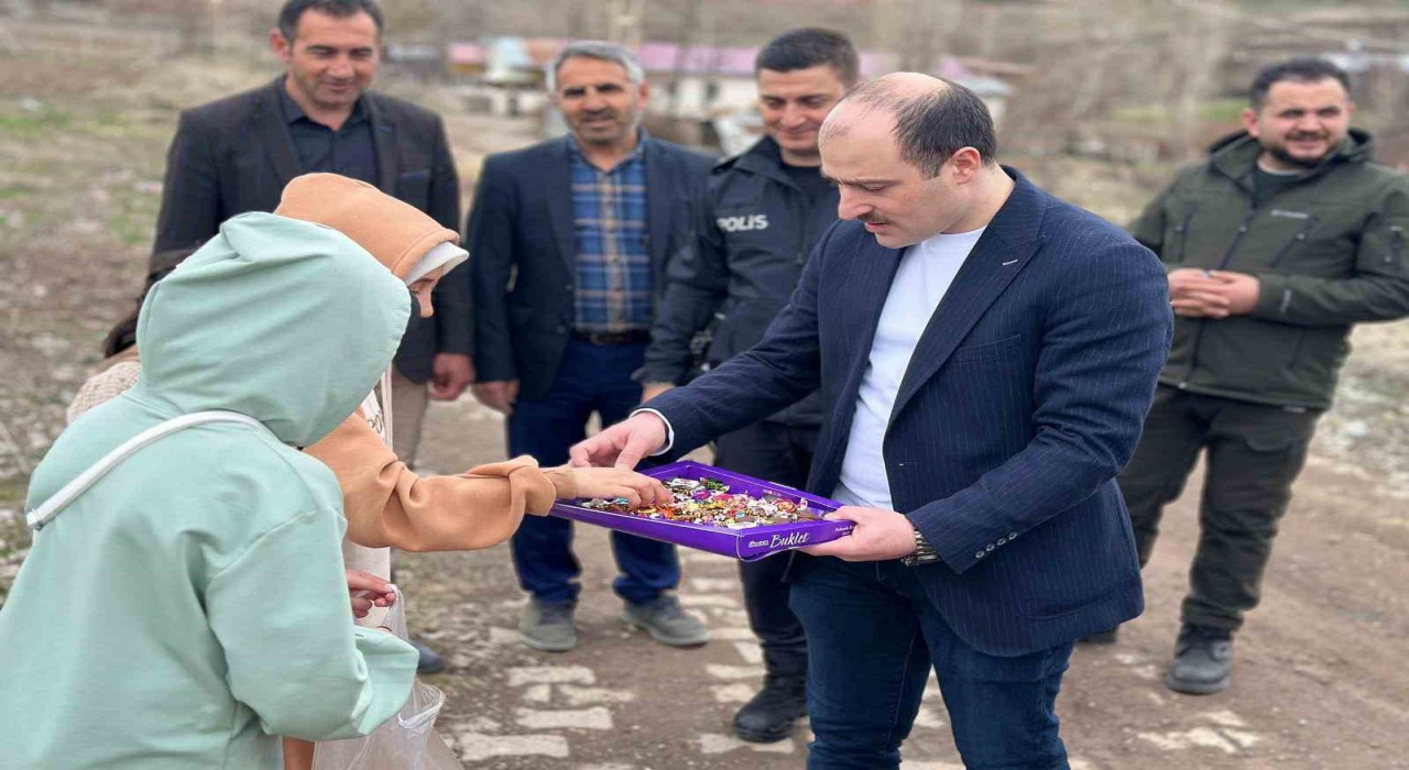 Kaymakam Çelikten bayram ziyaretleri