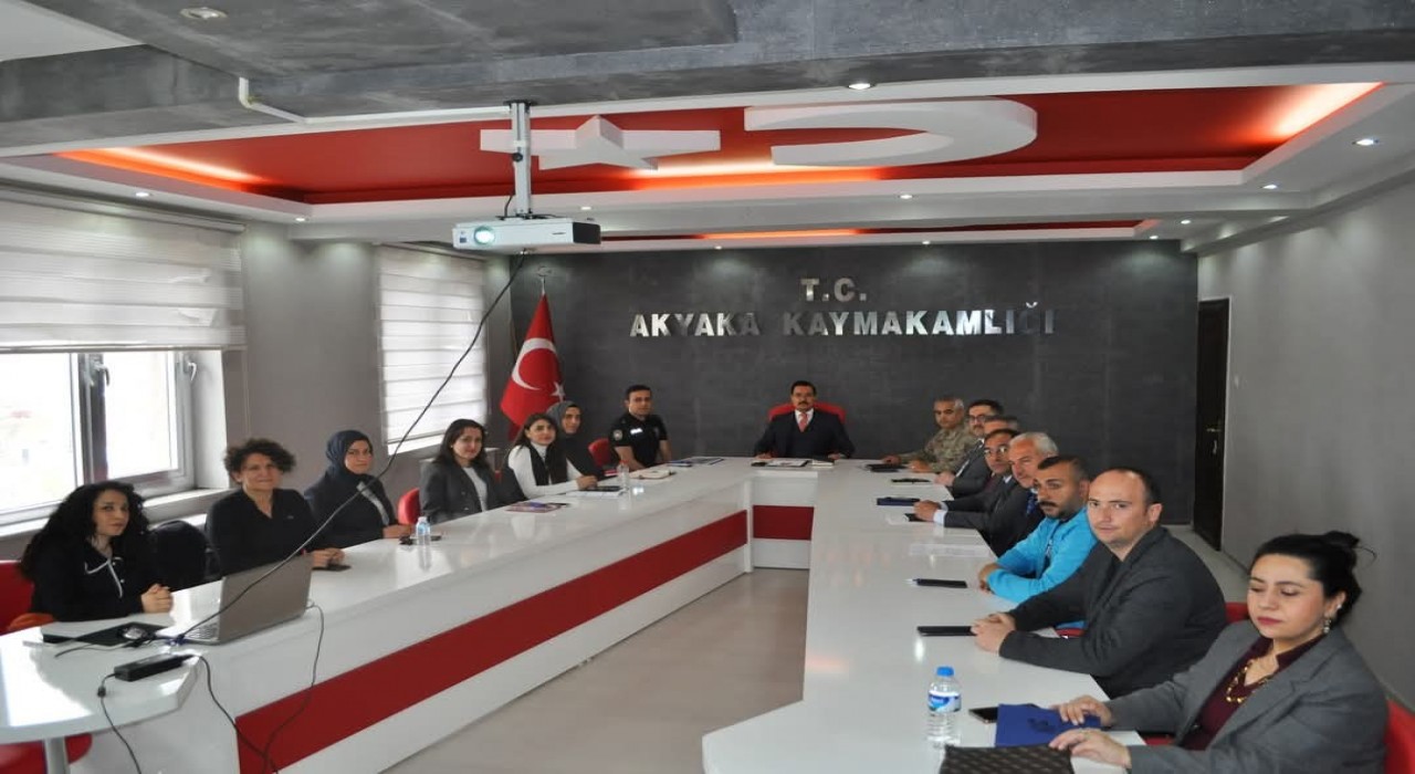Kaymakam Demirtaş kurum amirleriyle buluştu