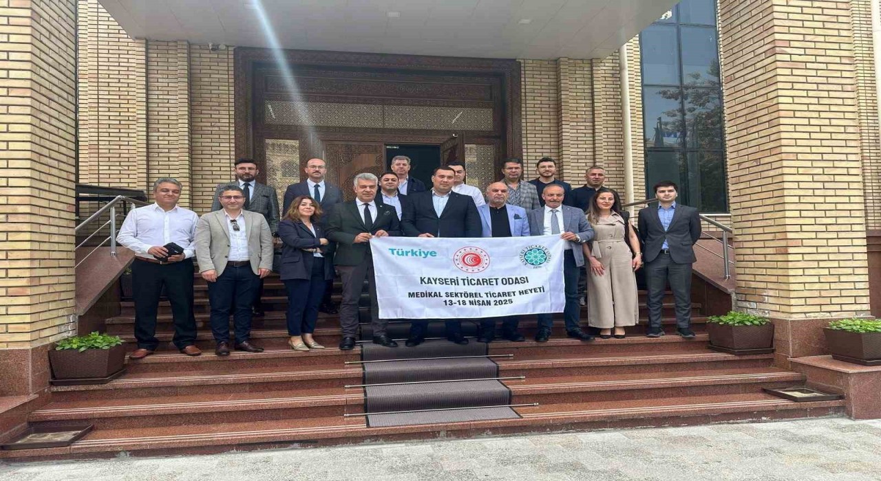 Kayseri Ticaret Odası Heyetinden Özbekistan Ticaret Ve Sanayi Odasına ziyaret