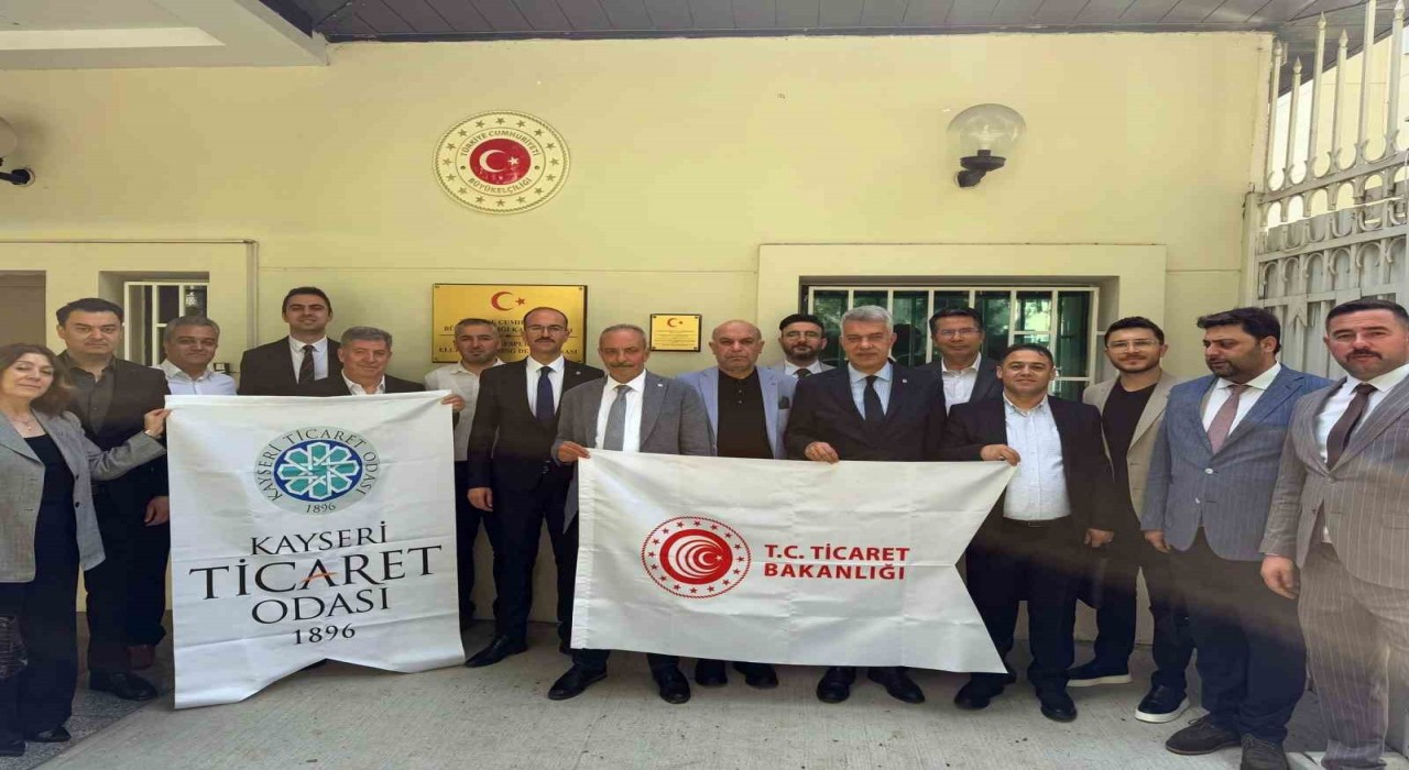 Kayseri Ticaret Odası iki ayrı heyetle Özbekistan ve Çine eş zamanlı çıkarma yaptı