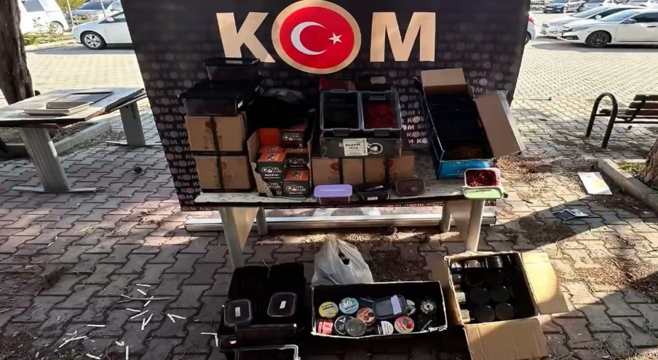 Kayseride 58 kilo kaçak tütün yakalandı