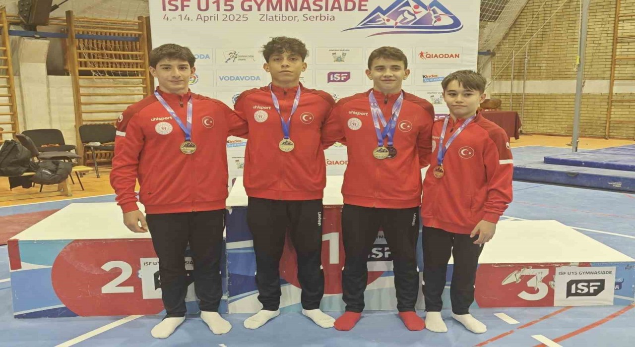 Kayserili sporcudan Sırbistanda çifte madalya
