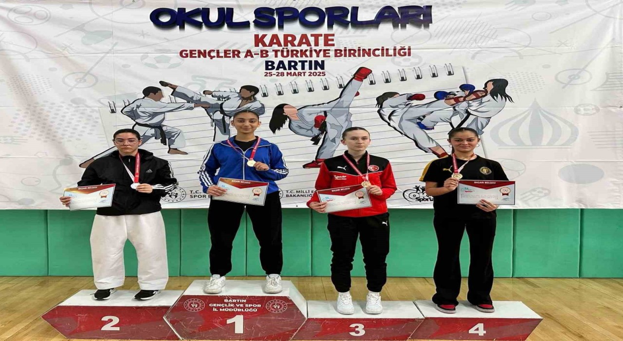 Kayserili sporculardan Bartında 4 madalya