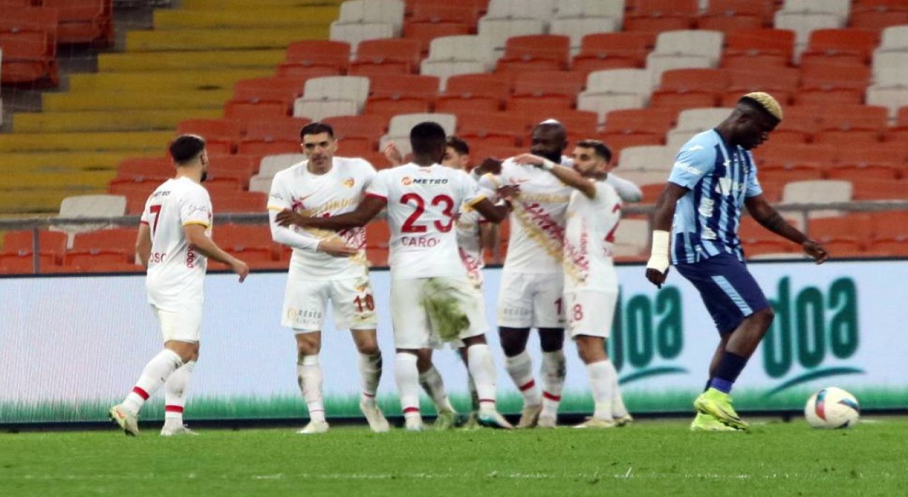 Kayserispor 8 maç sonra deplasmanda kazandı