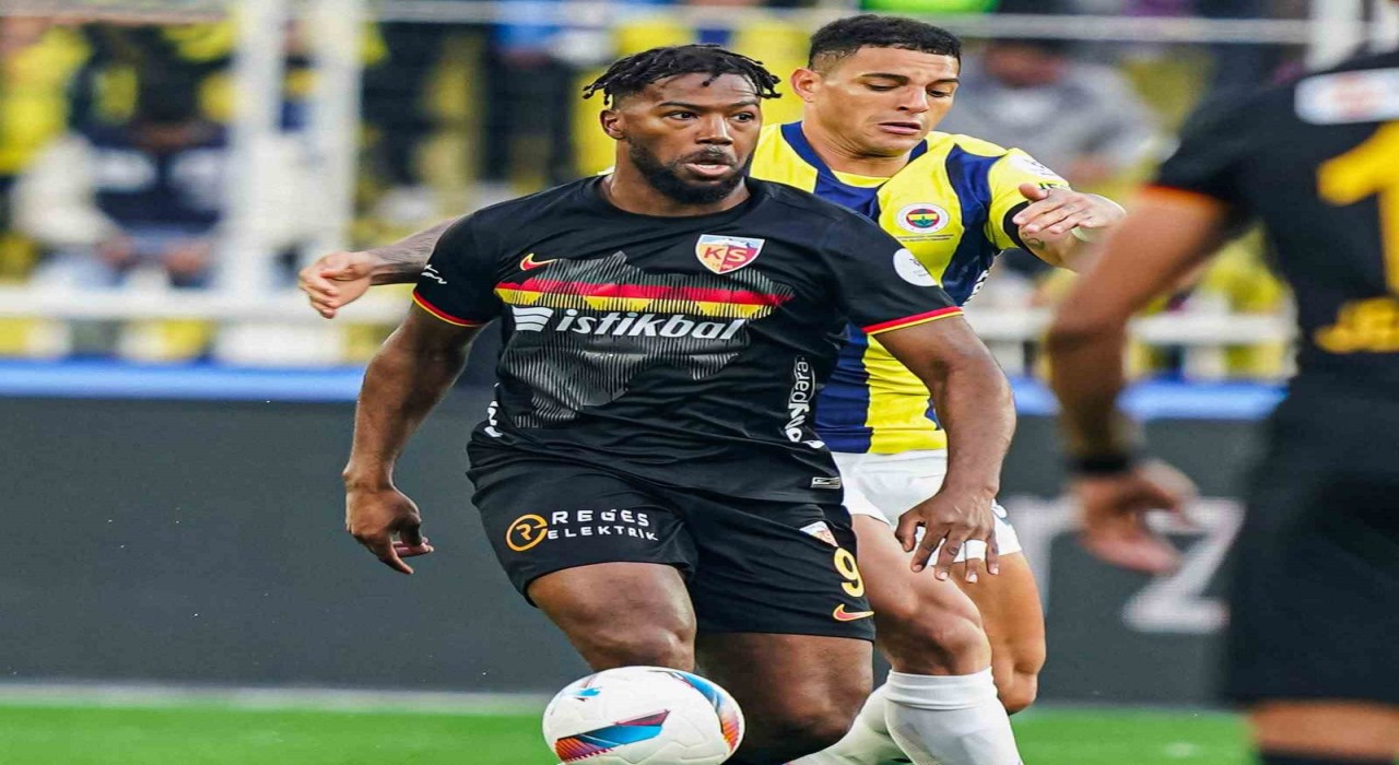Kayserispor Fenerbahçeden 6 maç sonra puan aldı