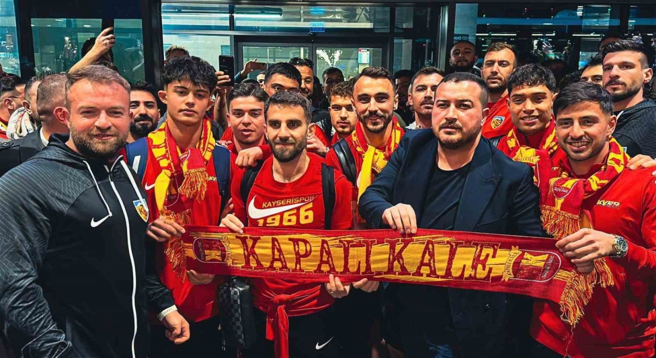 Kayserispora coşkulu karşılama