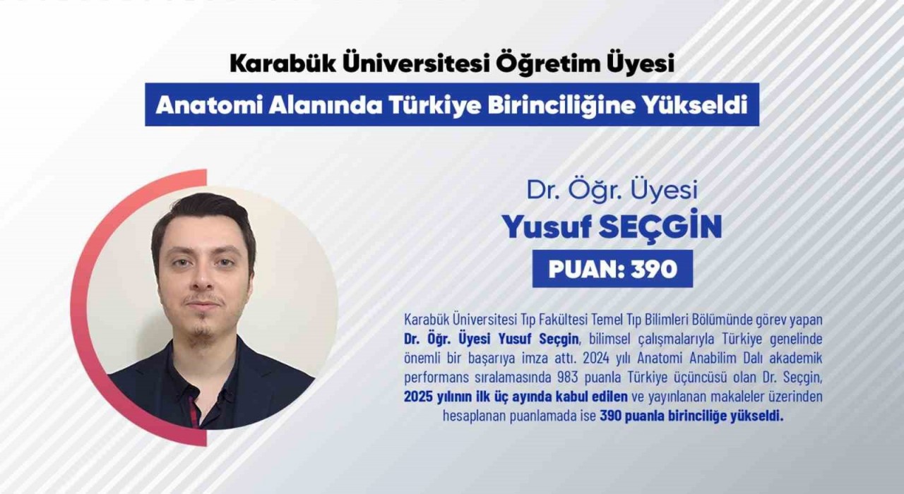 KBÜlü öğretim üyeleri çalışmalarıyla zirvede yer almaya devam ediyor