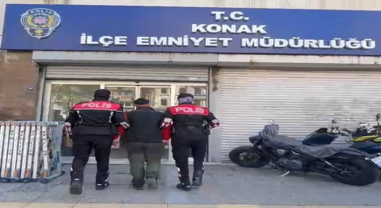 Kesinleşmiş 86 yıl hapisle aranan hırsız İzmirde yakalandı