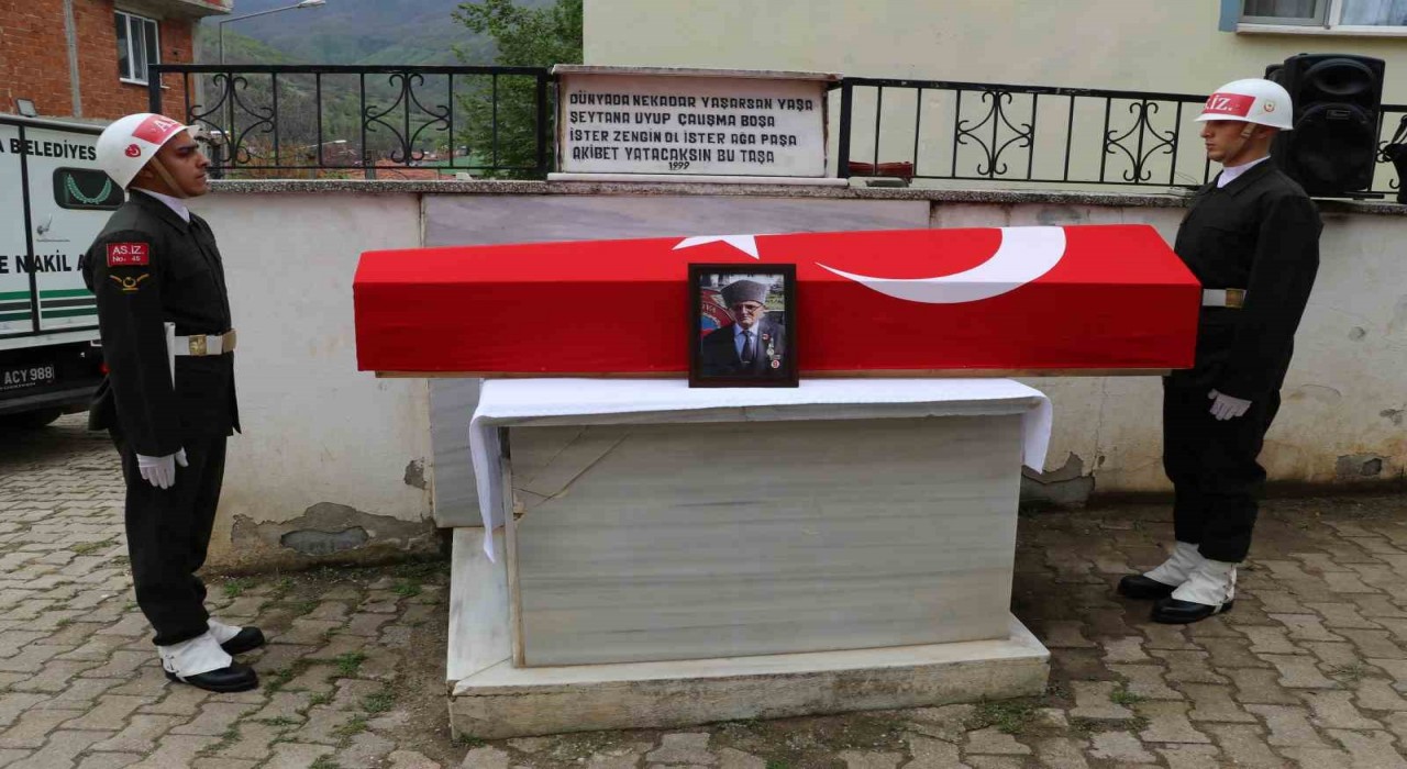 Kıbrıs gazisi Niyazi Ceylana son görev