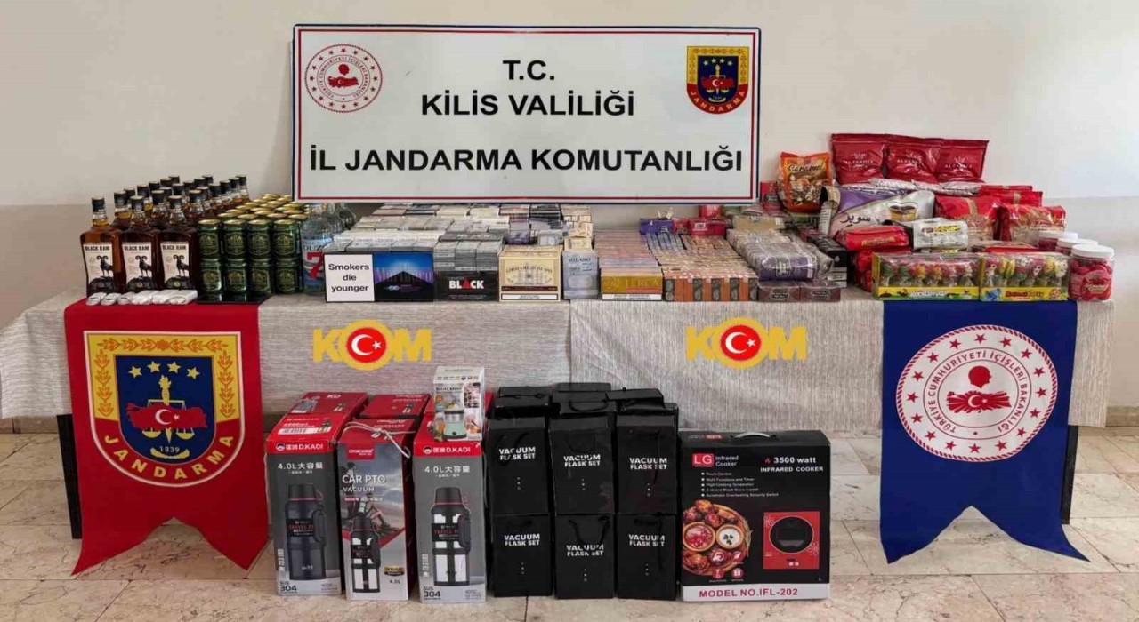 Kiliste uyuşturucu ve kaçakçılık operasyonu