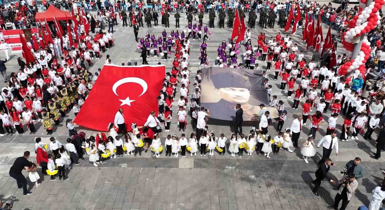 Kırıkkalede 23 Nisan coşkuyla kutlandı