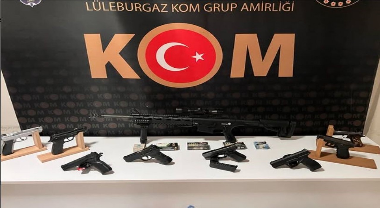 Kırklarelinde suç örgütü operasyonunda 14 gözaltı