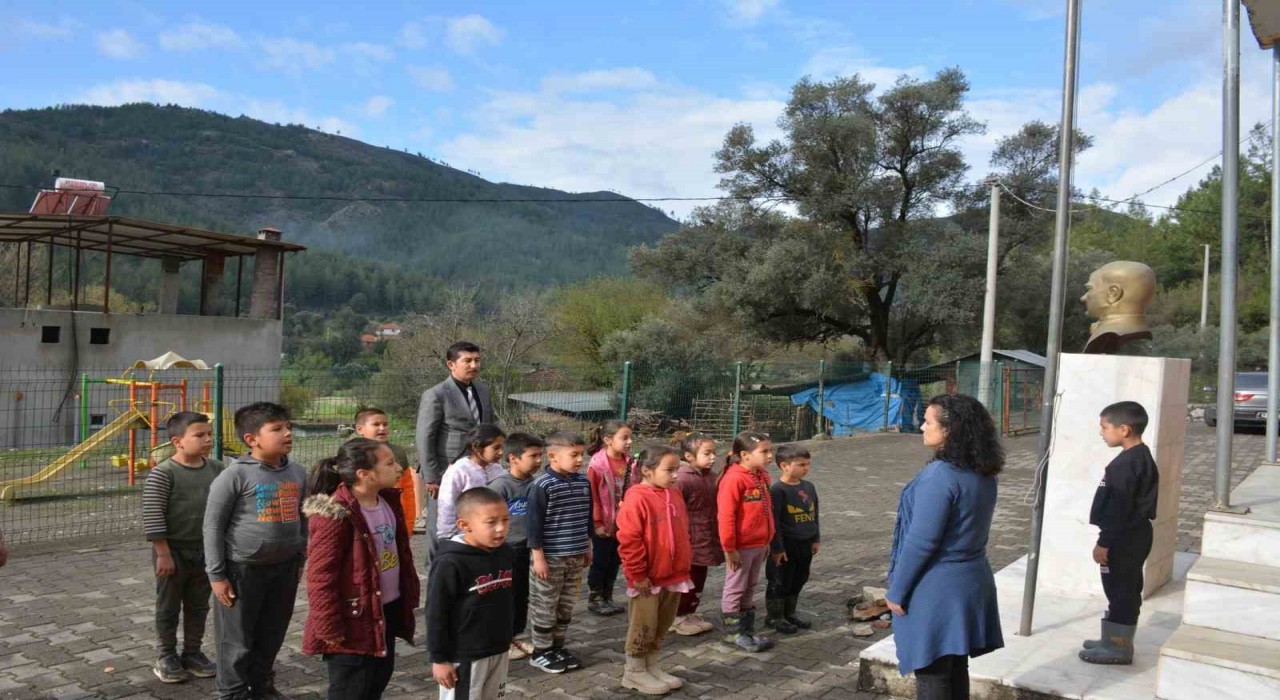 Köyceğizde ara tatil sonrası ders zili yeniden çaldı
