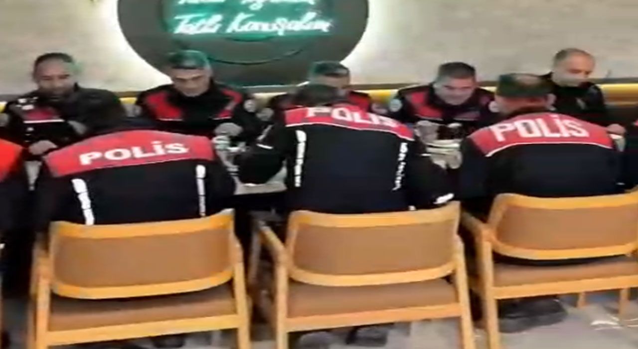 Künefeciden Polis Haftası'na Özel Tatlı Sürprizi!