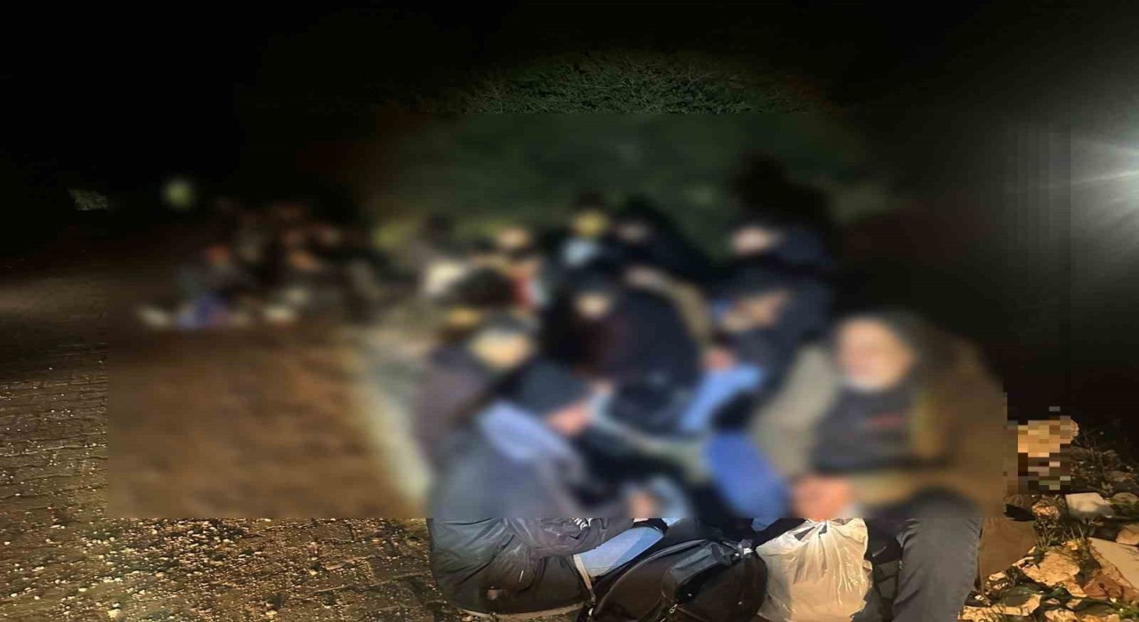 Kuşadasında 31 düzensiz göçmen yakalandı