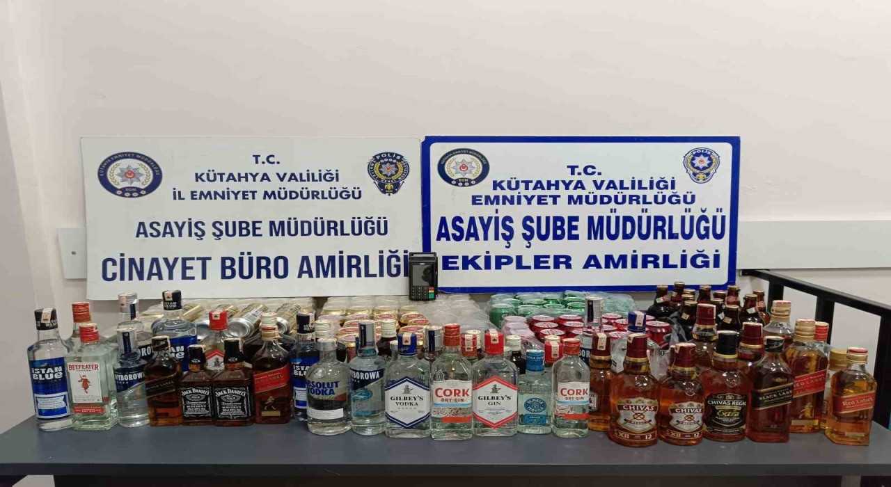 Kütahyada perakende alkol satışı yapan şahsa 120 bin 482 TL para cezası