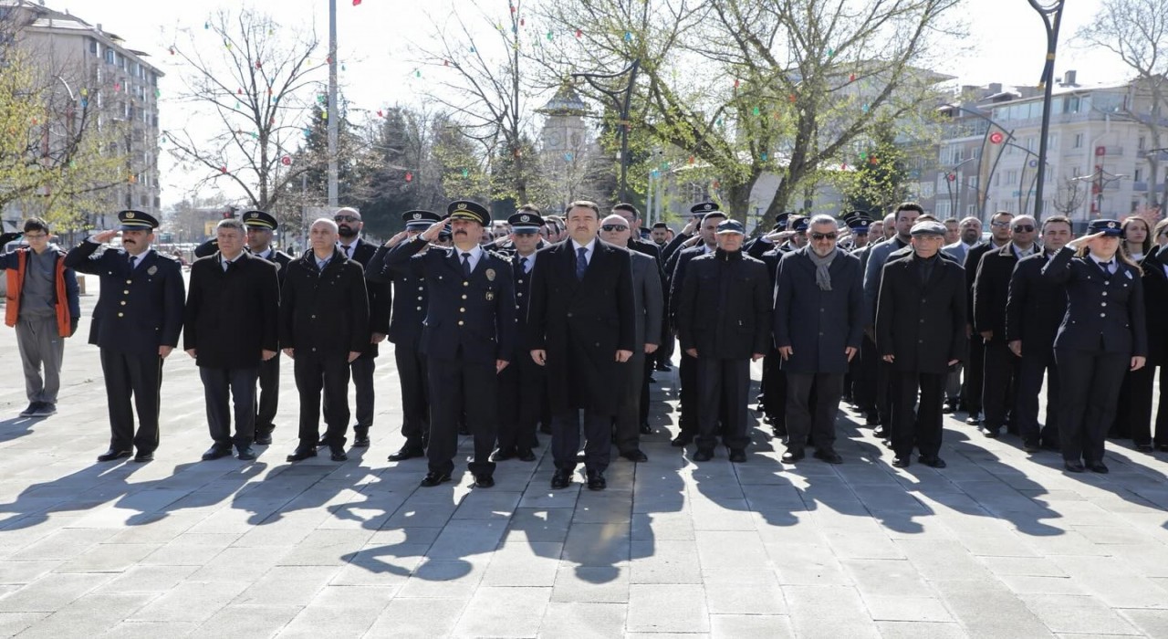Kütahyada Polis Haftası törenle kutlandı