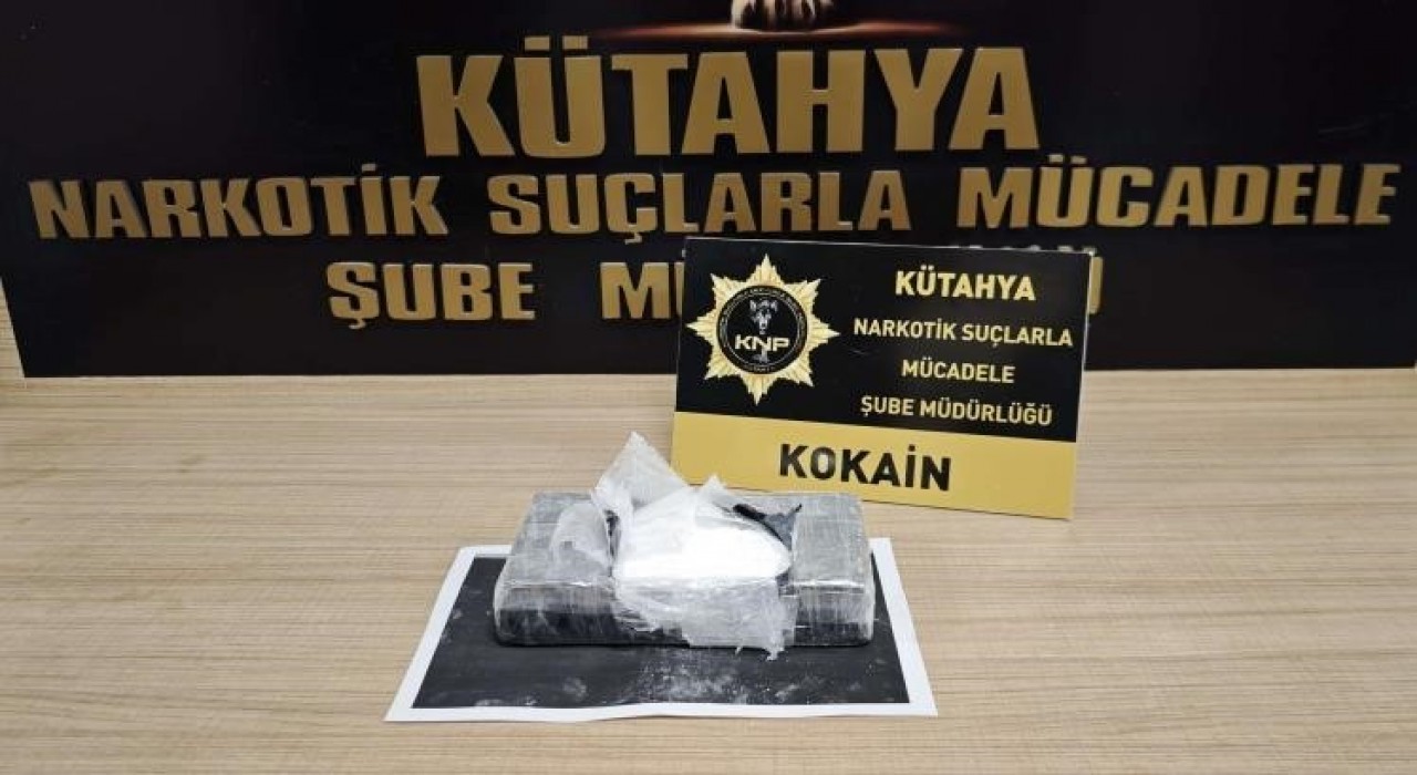 Kütahyada uyuşturucuyla yakalanan şüpheli tutuklandı