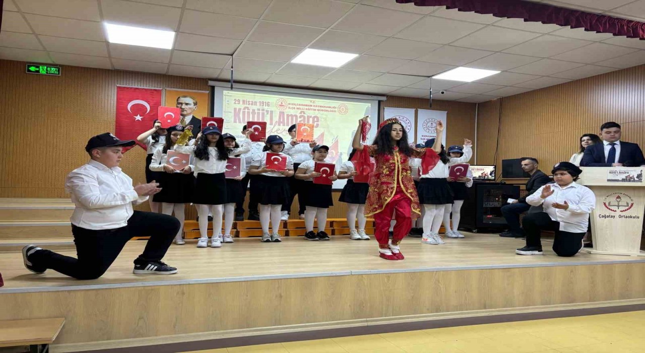 Kutül Amare Zaferinin 109 yılı törenle kutlandı