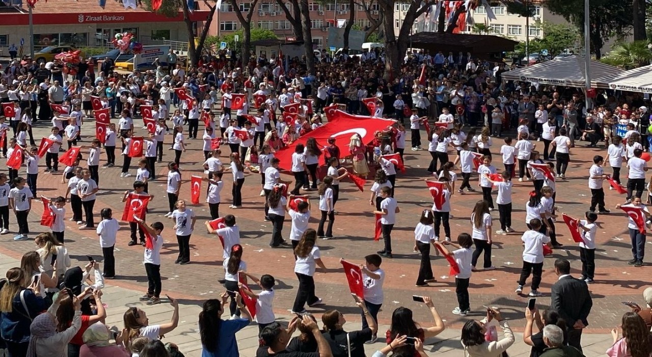 Kuyucakta 23 Nisan coşkusu