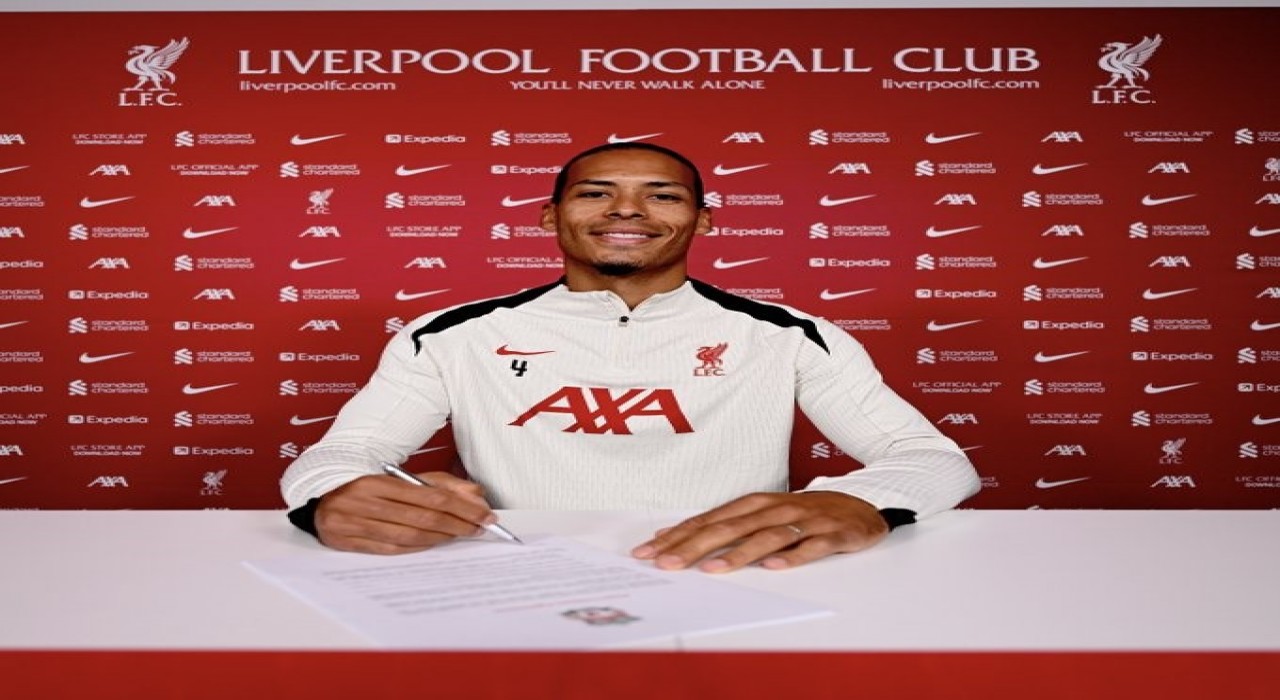 Liverpool, Virgil van Dijkın sözleşmesini uzattı