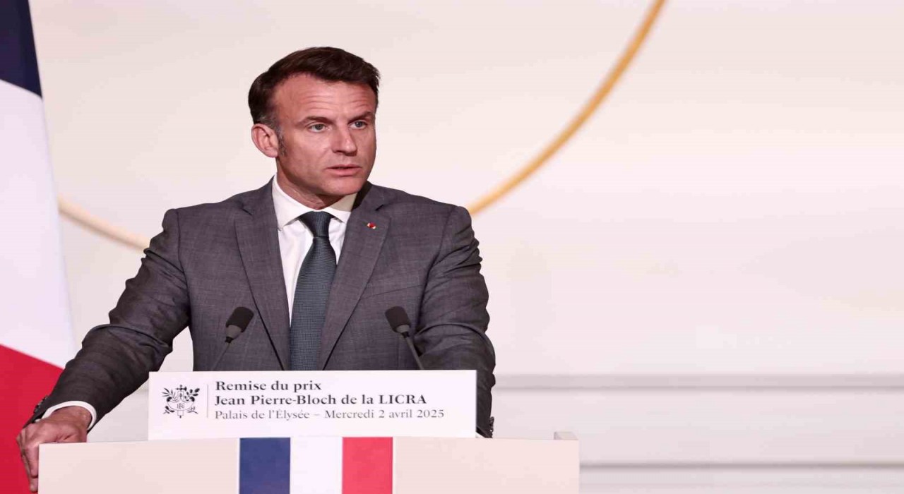 Macron: Haziran ayında Filistin devletini resmen tanıyabiliriz