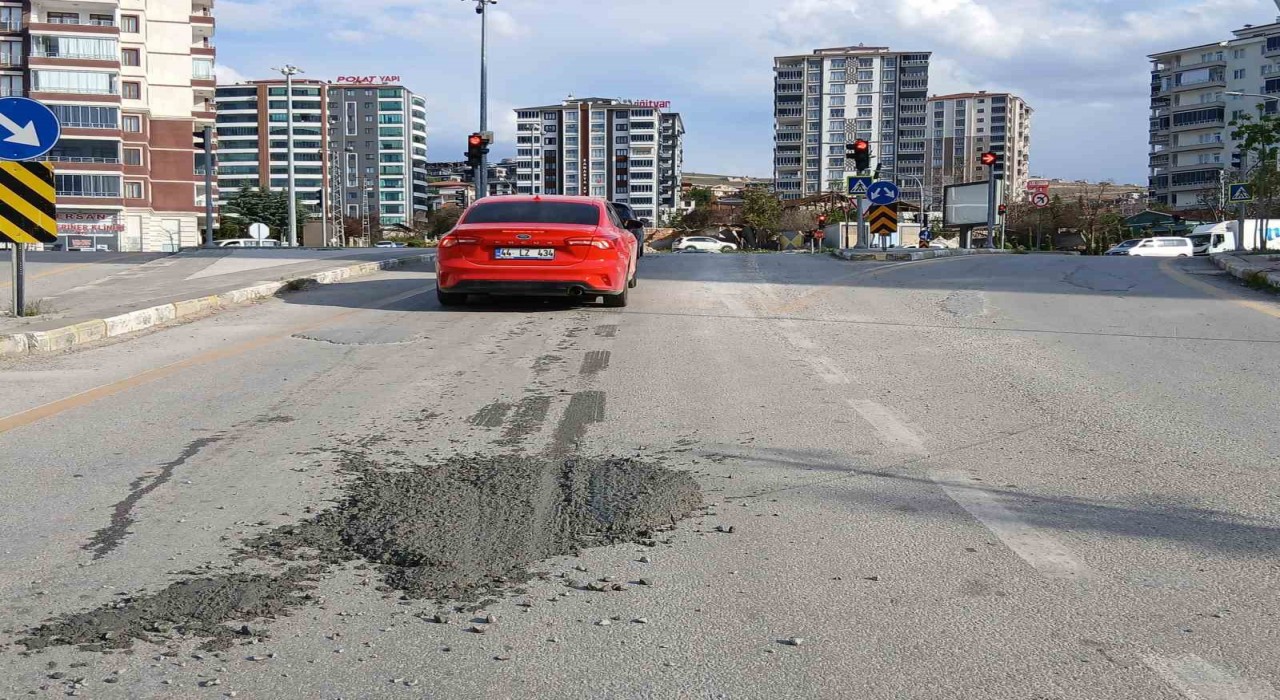 Malatyada beton mikserleri tehlike saçıyor