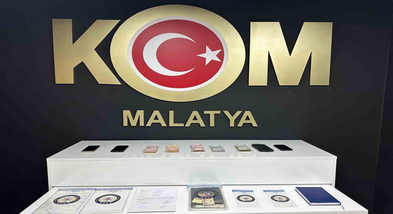 Malatyada tefeci operasyonu: 3 tutuklama