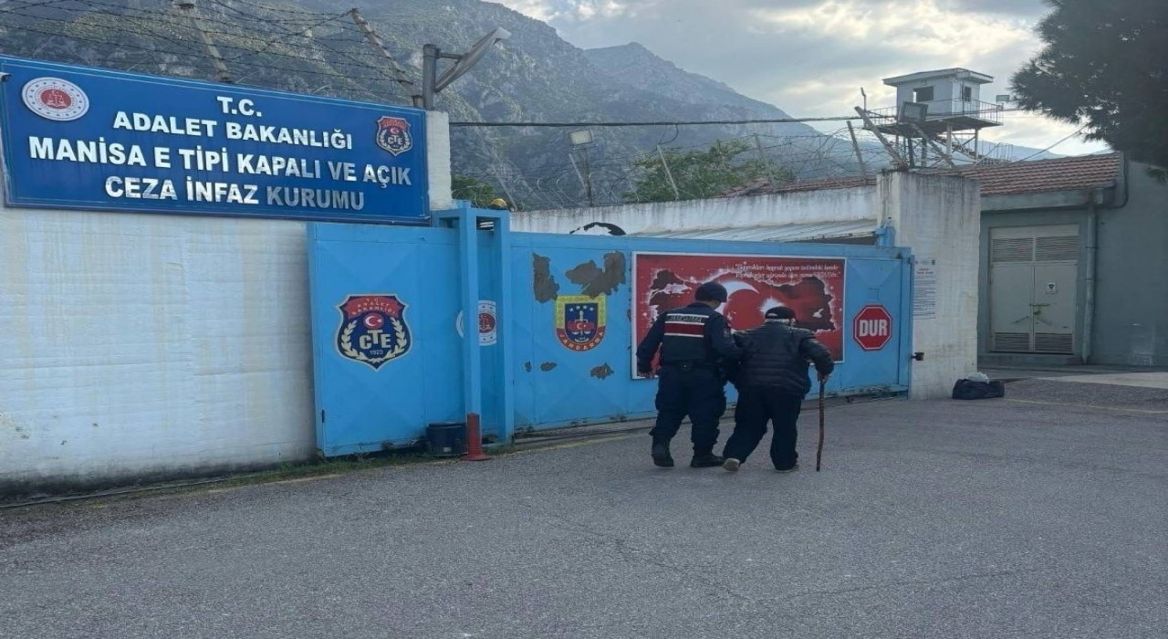 Manisada 23 yıl hapis cezası bulunan şahıs yakalandı