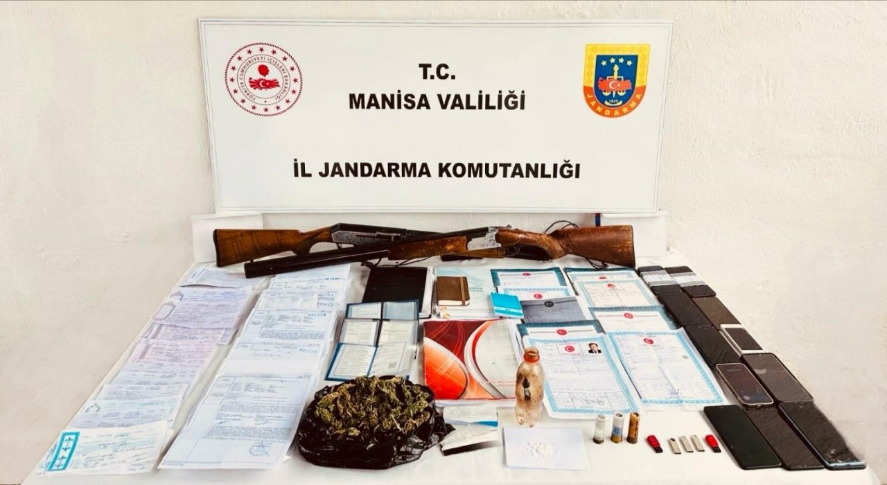 Manisada ‘Çakallar ve ‘Tokuçlar suç örgütlerine operasyon