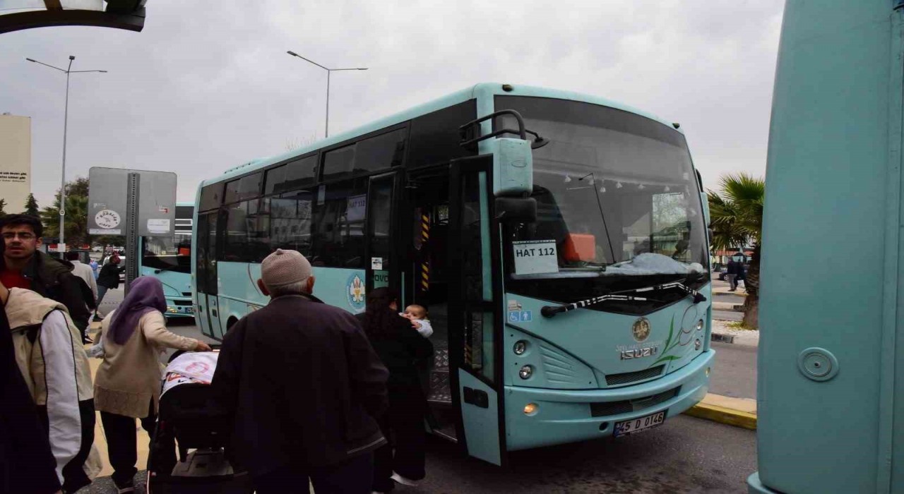 Manisada hastaneler için yeni ulaşım hattı geldi
