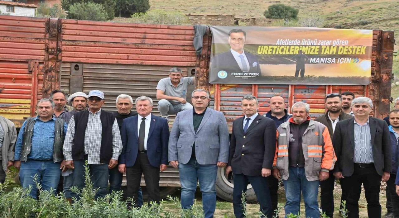 Manisadaki orman yangınlarının izi siliniyor