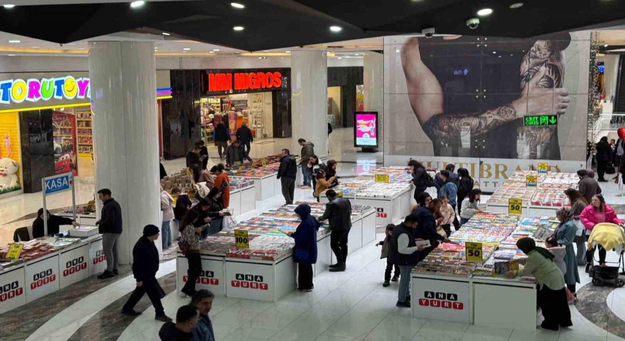 Mardian Mallda kitap fuarı ziyaretçilerini bekliyor