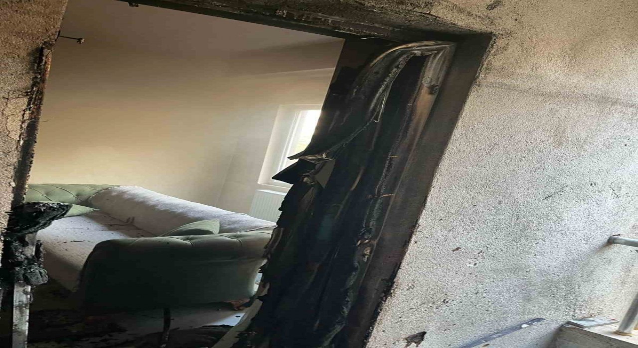Mardinde çıkan ev yangını söndürüldü