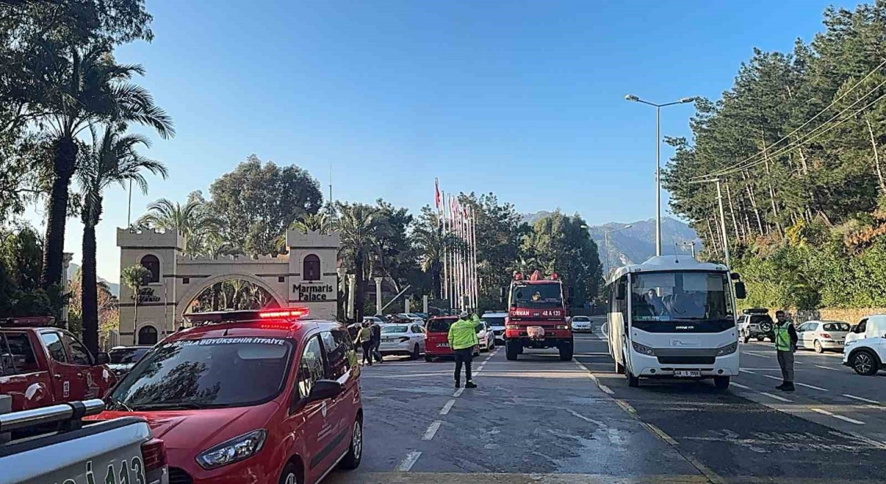 Marmariste otel yangını