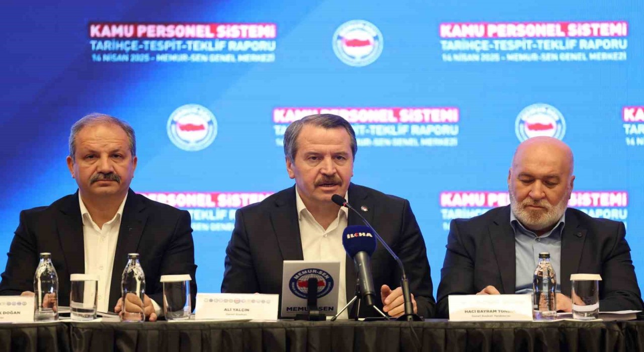 Memur-Sen Kamu Personel Sistemi Raporu sonuçlarını kamuoyuyla paylaştı