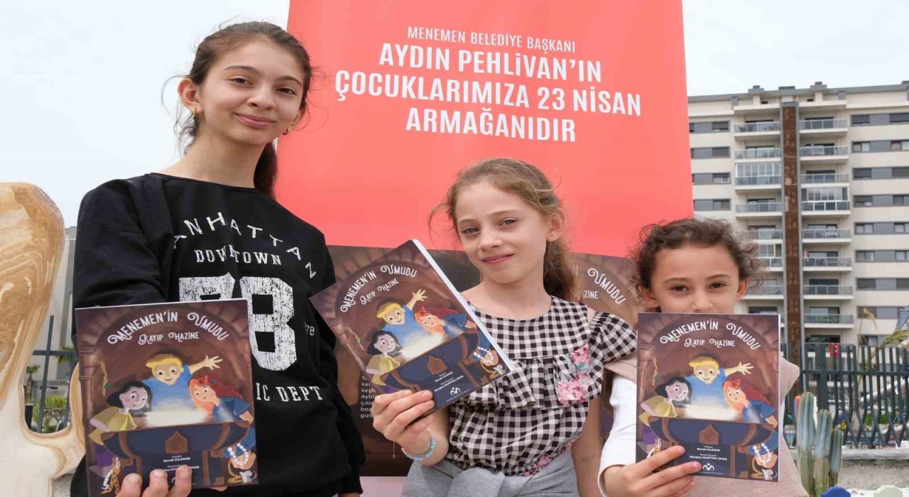 Menemenin artık bir çocuk kitabı var