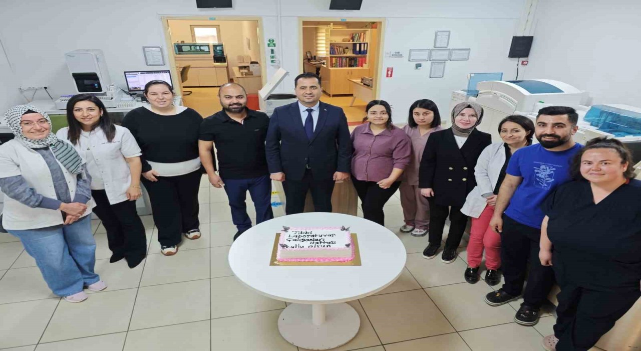 Menteşe Devlet Hastanesinde Tıbbi Laboratuvar Çalışanları Haftası kutlandı