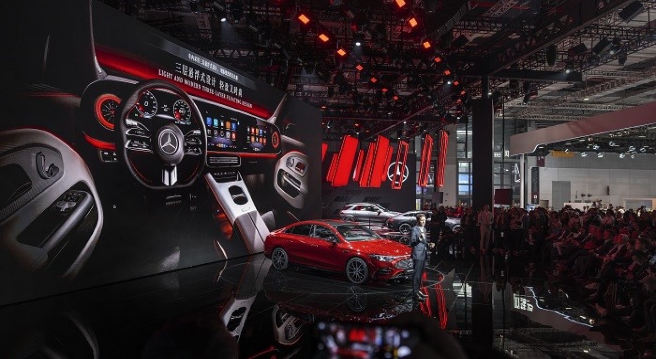 Mercedes-Benzden Auto Shanghai 2025te yeni araç ve teknolojiler