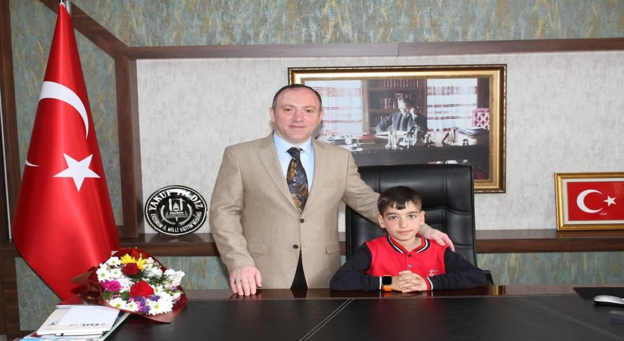 Millî Eğitim Müdürü Yakup Yıldızın 23 Nisan Ulusal Egemenlik ve Çocuk bayramı mesajı