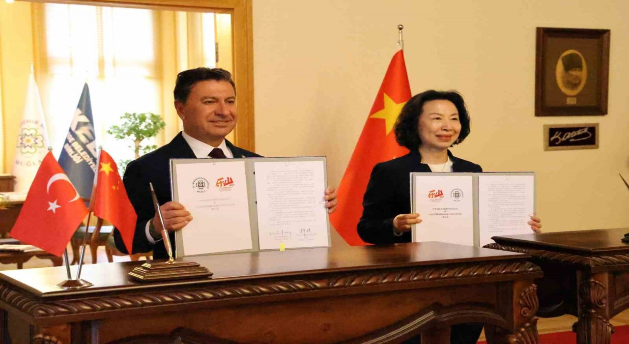 Muğla Büyükşehir ile Çinin Leshan kenti arasında ‘Kardeş Şehir işbirliği protokolü