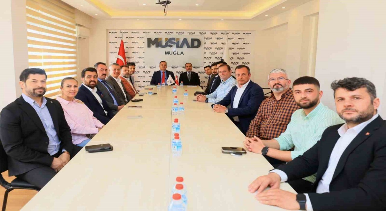 Muğla Valisi Dr. Akbıyıktan MÜSİAD Muğla Şubesine ziyaret