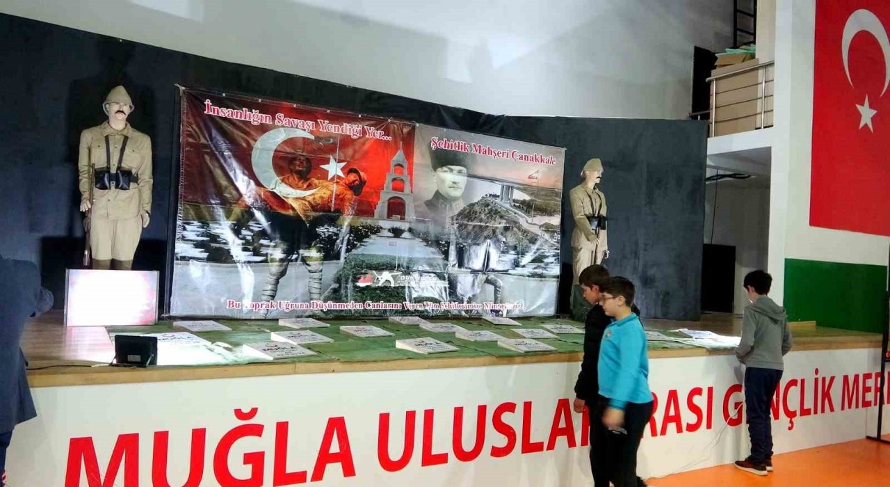 Muğlada Çanakkale 1915 gezici müzesi ziyarete açıldı